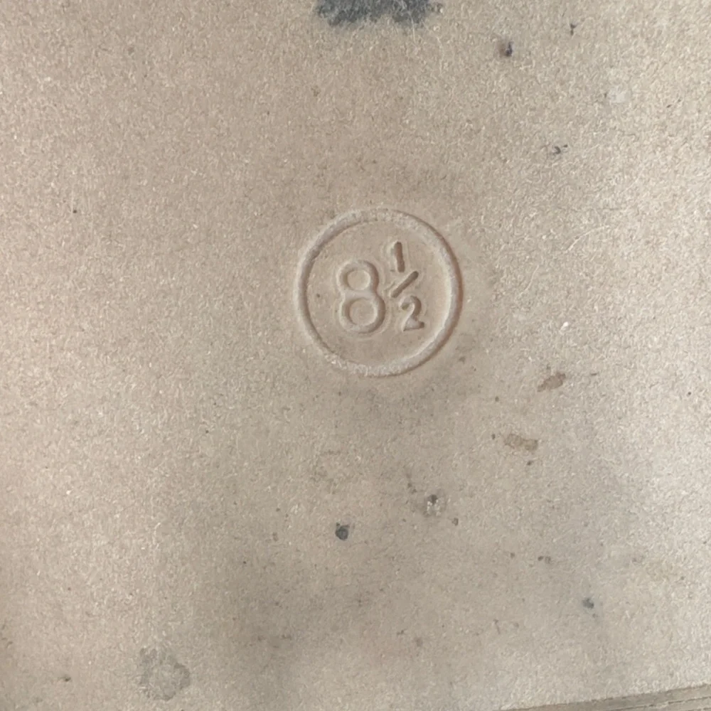 Tan Woven Slide Sandals Universal Thread Kylie 8.5 8 1/2 Two Band Shoes Spring - Picture 9 of 9